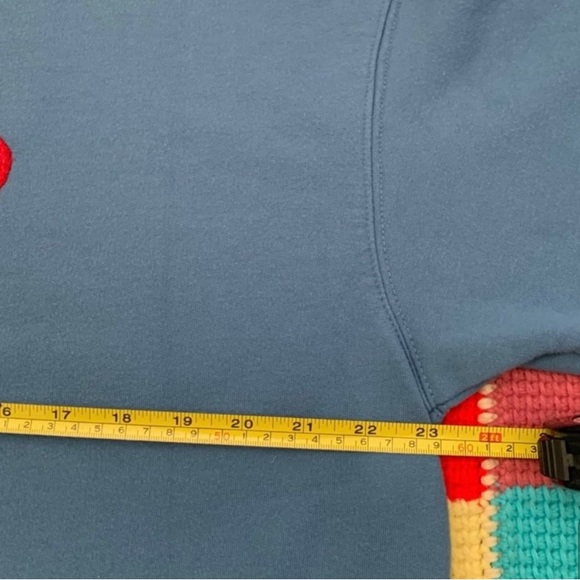 Vintage 90’s Y2K snowman Mittens Soft Oversized Ugly Christmas Sweater crewneck - Picture 8 of 9